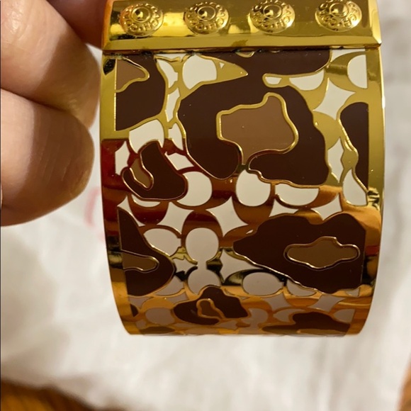 Coach printed design bangle bracelet - Picture 2 of 5